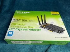 TP-Link AC 1900 PCI Express Wi-Fi Adapter ARCHER T6E Brand New/ Never Used picture