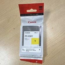 Canon PFI-030Y Yellow Genuine Inkjet Ink Tank for imagePROGRAF TA-20 TA-30 picture