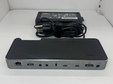 Kensington SD5200T Thunderbolt 3 Dual Monitor Docking Station w Adapter picture