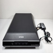 Epson Perfection V550 Photo Color Scanner w Power Adapter Cable Powers On  picture
