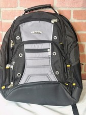 Targus Drifter II 32L Padded Nylon Laptop Backpack 16 in Black/Gray TSB238 picture