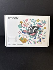 XP-Pen Deco Fun Graphics Drawing Tablet Battery-free Stylus CT640 Black Small S picture