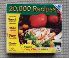 Cosmi 20,000 Recipes with Party Planner (PC CD-Rom 2002, Cosmi Swift Jewel) picture