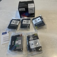 LEMERO Ink Cartridge 220XL Black 5 Pack picture