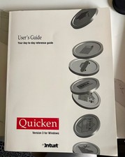 Quicken Version 3.0 for Windows User's Guide Excellent Condition picture