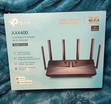 New Sealed TP-Link Archer AX4400 DualBand 6-Stream WiFi6 Wireless Gigabit Router picture