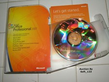 Microsoft Office 2007 Professional Full English Retail Version MS Pro =RETAIL= picture