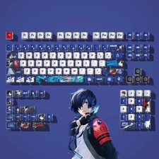 Persona 3 Reload 122 Keys PBT Keycaps OEM Cherry Profile Sublimation New Set picture