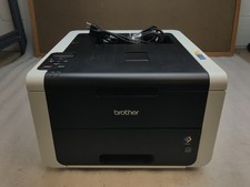 Brother HL-3170CDW Color Printer 6K pg ct - Cyan and Yellow Toner Low Read Desc picture