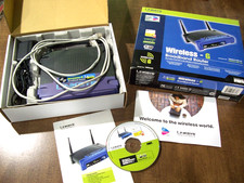 Linksys 2.4 GHZ Wireless-G Broadband Router ~ Model WRT54G picture