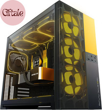 M5 Vent, Mesh Panel Tempered Glass Mid Tower, E-ATX/ATX Gaming Case, High Airflo picture