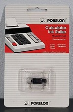 Vtg 1995 Porelon Calculator Ink Roller Model PR-40 USA Made Casio Texas Royal Et picture
