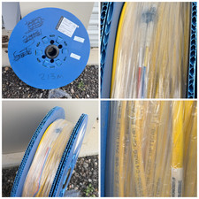 AFL Hyperscale Single Mode Fiber Optic Cable 2F LC-LC Duplex Yellow 213m Unopend picture