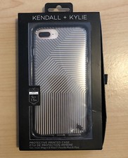 NIB Kendall + Kylie iPhone 6+ 7+ 8+ Plus Case Cover Stripes Pattern picture