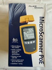 Fluke Networks MicroScanner Network Cable Verifier & PoE Tester MS-POE picture