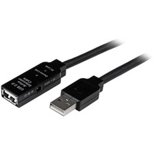 StarTech.com 10m USB 2.0 Active Extension Cable M/F - 10 meter USB 2.0 Repeater picture