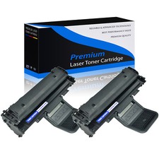 2PK ML2010 Black Toner Cartridge For Samsung ML-2010 ML-1610 ML-2510 ML-2571N picture