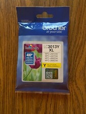 NEW Genuine Brother LC3013BK XL Yellow Ink Cartridge- Sealed Exp 9/23 picture