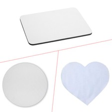 10Pcs Blank Mouse Mat Pad Sublimation Mousepad Heat Press Transfer Print Crafts picture