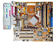 ASUS A7N8X-LA SET WITH AMD ATHLON XP 2400+ AND CPU FAN picture