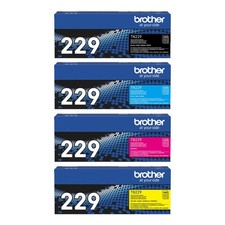 Brother TN229 Color Toner Cartridge Set CMYK picture
