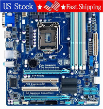 Used Gigabyte GA-B75M-D3H Motherboard Socket 1155 DDR3 Intel B75 Micro ATX picture