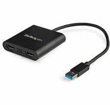 StarTech.com USB 3.0 Dual HDMI Adapter USB 2x HDMI Monitor Converter Windows picture