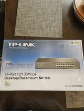 Tp-link Tl-sf1016ds 16-port 10/100m Desktop Switch New sealed box  picture