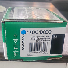 Lexmark 70C1XC0 Cyan Extra High Yield Toner Return Program for CS510 CX510 picture