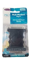 NIP Belkin Pro Series Null Modem Adapter Db25 Male Db25 Female Serial F4a602 A19 picture