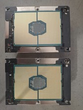 Intel Xeon Silver 4210 SRFBL 2.20GHz 10 Core LGA3647 + HEATSINKS Lot of 2 picture