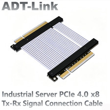 ADT PCI-E 4.0 X8 Extension Cable Transfer X16pcie For AMD Nvidia Graphics Card picture
