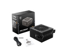 MSI MAG A550BN, Non-Modular Compact 550W Power Supply, 80+ Bronze, Low-Noise picture