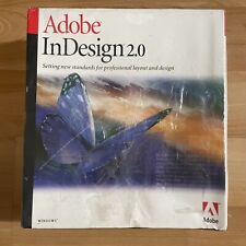 Adobe InDesign 2.0 Full Edition Windows XP ME NT 98 2000 Big Box Version SEALED picture