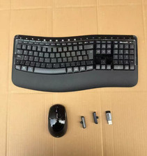 Microsoft Wireless Comfort 5050 Desktop Keyboard and Mouse Combo UK QWERTY picture