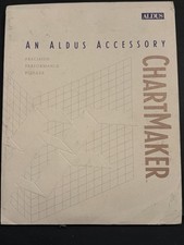 Vintage Aldus ChartMaker Software Original Unopened Mailing Package RARE picture