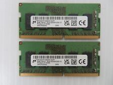 Micron 16GB (2x8GB) 1Rx16 PC4-3200AA Memory RAM Kit SO-DIMM MTA4ATF1G64HZ-3G2F1 picture