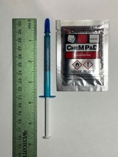 Genuine Shin-Etsu MicroSi CPU Thermal Paste and Chemtronics presaturated wipe picture
