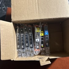 EZink Ink Cartridges Compatible 250XL, 251XL (7 Pack) All Sealed - Expired picture
