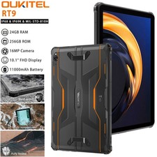 Oukitel RT9 4G LTE Rugged Tablet Android 14 Smartphone WIFI GPS Outdoor 11000mAh picture