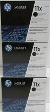 3 New Genuine Factory HP 11X Laser Toner Cartridge in the New Style Black Boxes picture