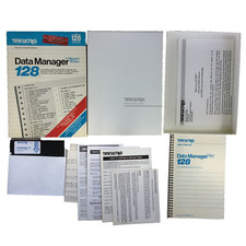 TimeWorks Data Manager 128 w/Report Writer For Commodore 128 Computers  picture