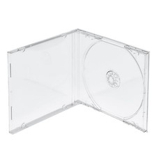 1/5/10PC Standard CD Jewel Case Lots Single CD with Tray 10.4mm Clear Protectors picture