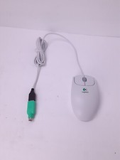 Logitech First Pilot Wheel Mouse M-BE58 2-Button and Scroll Wheel picture
