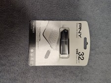 new PNY 32GB black Retract USB2.0 Flash Drive 32 gb usb 2.0  picture