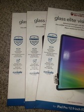 (3for1) ZAGG InvisibleShield Glass Elite VisionGuard+ Apple iPad 12.9