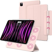 Slim Smart Folio Case for iPad Pro 11 Inch 2nd/3rd/4th Gen, Lightweight Trifold picture
