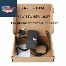 Genuine OEM Microsoft Surface Pro Book AC Power Adapter Charger 36W/44W/65W/102W picture