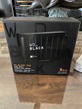 New WD - BLACK D10 8TB External USB 3.2 Gen 1 Portable Hard Drive - Black SEALED picture