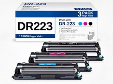 3 Pack DR223CL Drum Unit Compatible for Brother HL-L3270CDW MFC-L3770CDW picture